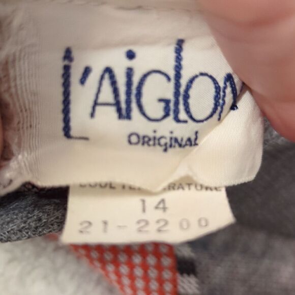 Vintage 70s L'aiglon Original Tunic diamond pattern top - Picture 2 of 9